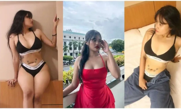မျက်နှာပေါ် လရည်ပန်းခံတဲ့ Dancer မလေး