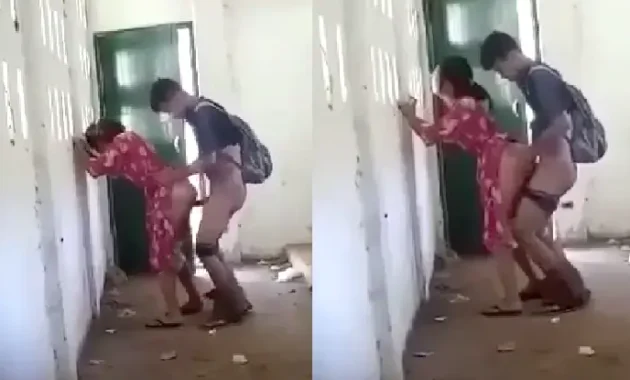 ဘဲနဲ့ မတ်တပ်ဆော်နေတဲ့ မမကြီး (ချောင်းရိုက်)